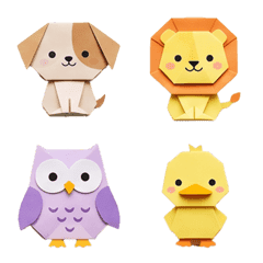 Papercraft animals