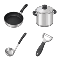 定番のキッチン用品40選絵文字
