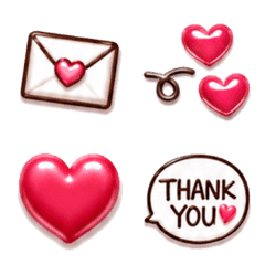 Puffy heart emoji (2)