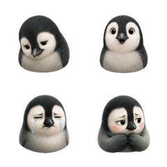 Calm Penguin Faces T