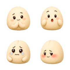 Soft Steamed Bun Faces T