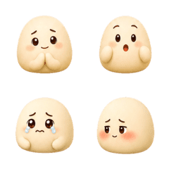 Soft Marshmallow Faces T