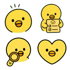 Hiyokokko-kun Work Emoji