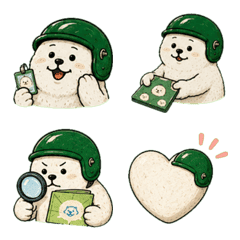 Hanpen-kun Work Emoji