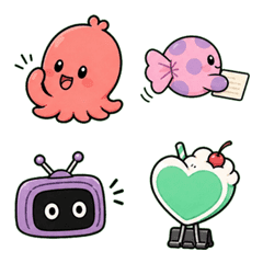 Punitto Friends Work Emoji