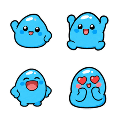 Poyon Animated Slime Emoji