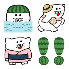 shiro necowo emoji summer