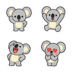 こあらんの毎日つかえる動く絵文字
