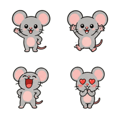 Nezumin Animated Everyday Emoji