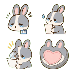 Tearful Usamyon Work Emoji
