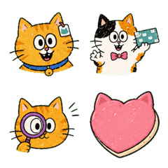 Cat Pals Work Emoji