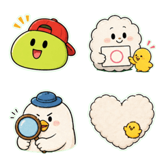 Mysterious Friends Work Emoji