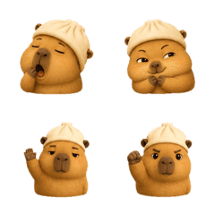 無表情なカピバラ Y