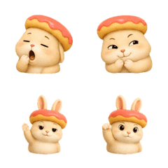 無表情なウサギ Y