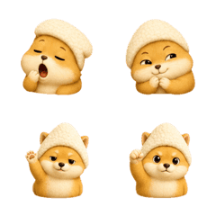無表情な柴犬 Y