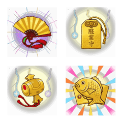 Golden Omamori: Business Success & Luck
