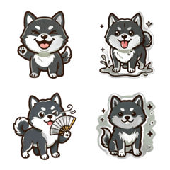 Linocut Shiba: Gothic Obon Night