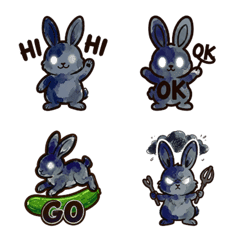 Indigo Ink Rabbit: Obon Twilight