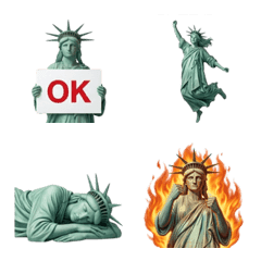 Realistic Statue of Liberty Reactions 2