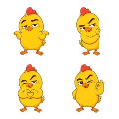 Mischievous Yellow Chicken