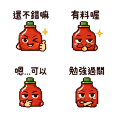 嘴甜辣椒醬｜先酸再稱讚080103 LINE商品圖片