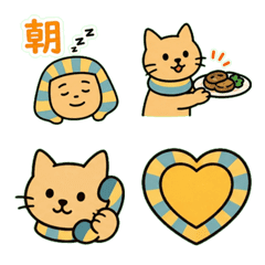 エジプト神と仲間達の家族に使える絵文字