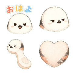 シマエナガさんの家族に使える絵文字