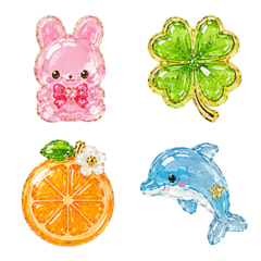 Colorful Resin Emojis