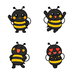 Hacchi Animated Bee Emoji