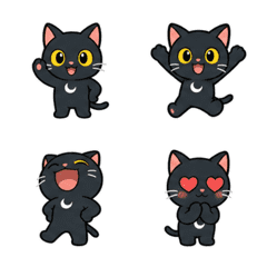 Kuromame Animated Everyday Emoji