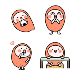 Animation! mentaiko. emoji.