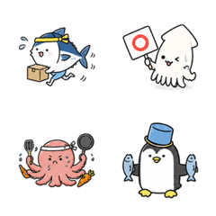 Sea Friends in Action!