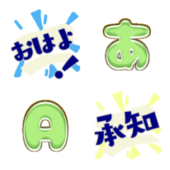 MINI STAMP MOJI COLOR 35