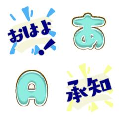 MINI STAMP MOJI COLOR 34
