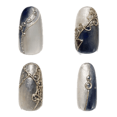 Nail Atlas | Silver Filigree