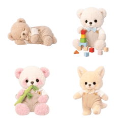 Baby Animal Plush Toy Emoji