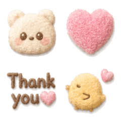 Fluffy and cuddly bear 3