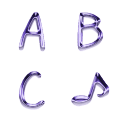 gloss purple metal easy write pink 1