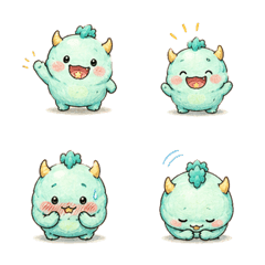 手繪星牙小怪 LINE商品圖片