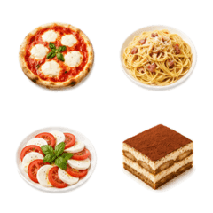 Realistic Italian Food Emoji