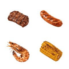 Realistic Grilled BBQ Emoji