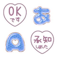 HEART STAMP PURPLE 13