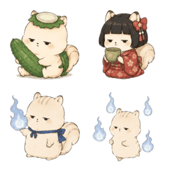 Poison Tongue Squirrel: Cute Yokai