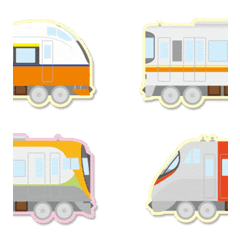 Long Train Stickers 17