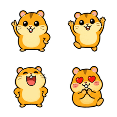 Hamusuke Animated Hamster Emoji
