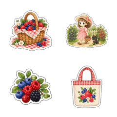 Kawaii Berry Emoji