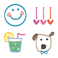 ゆるにこ✳︎ステッチ絵文字