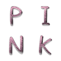 lite pink wavy metal hand write ENG 01