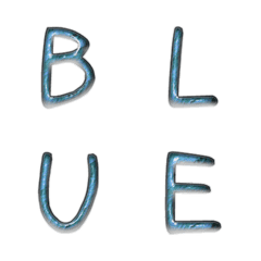 marble blue gloss hand write ENG 01