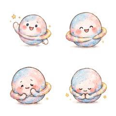 手繪小星球 LINE商品圖片